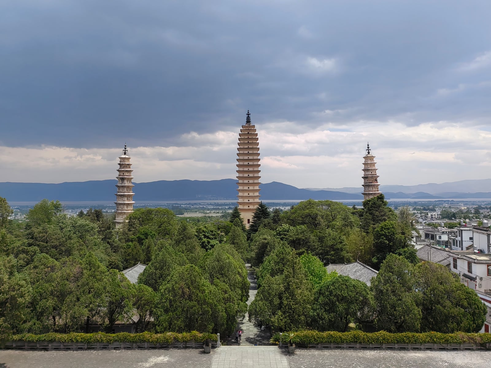 Three Pagodas in Dali