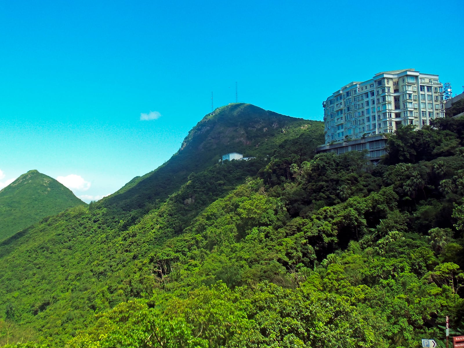 Victoria Peak in Hong Kong