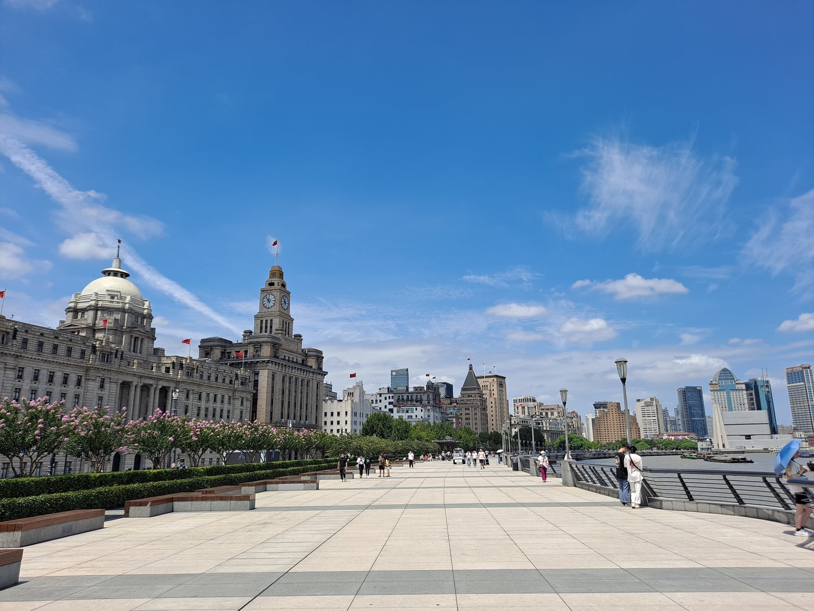 The Bund in Shanghai