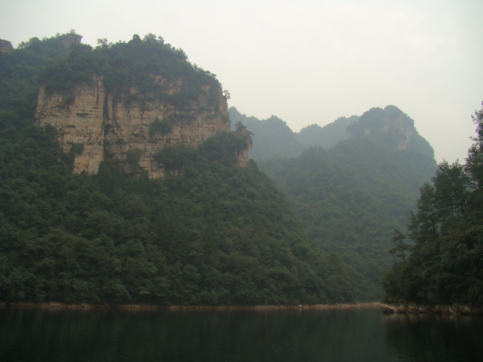 Baofeng Lake in Zhangjiajie