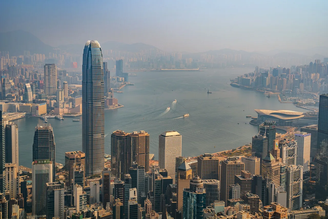 Hong Kong city detail